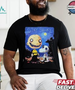 Official Stay Spooky Snoopy Charlie Brown Halloween shirt