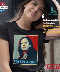 Official Stephen King Wearing Kamala Harris I’m Speaking 2024 t shirt