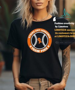 Official Strike out leukemia team pike T shirt