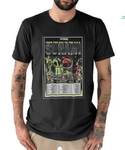 Official Sunami From The Bay To The USA Tour 2024 Poster Shirt