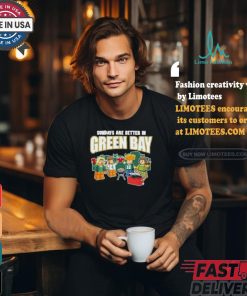 Official Sundays Are Better In Green Bay Gb Shirt