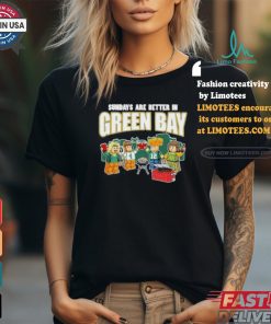 Official Sundays Are Better In Green Bay Gb Shirt, hoodie, sweater, long sleeve and tank top Official Sundays Are Better In Green Bay Gb Shirt