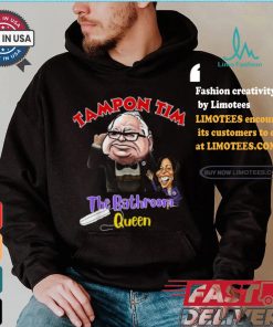 Official Tampon tim the bathroom queen tim walz Kamala 2024 election T shirt