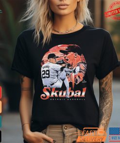 Official Tarik Skubal Detroit Tigers Baseball Vintage Painting 500 level Player T Shirt