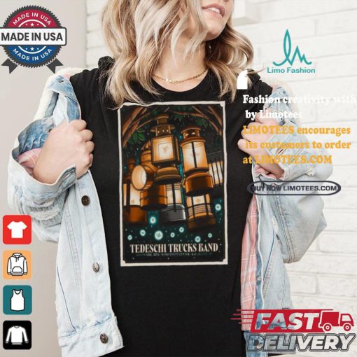 Official Tedeschi Trucks Band Aug 10 2024 Wings Event Center In Kalamazoo MI Poster Unisex T Shirt