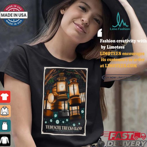 Official Tedeschi Trucks Band Aug 10 2024 Wings Event Center In Kalamazoo MI Poster Unisex T Shirt