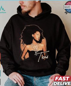Official Tems Born In The Wild Tour 2024 T shirt Official Tems Born In The Wild Tour 2024 T shirt