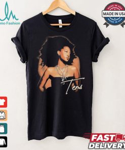 Official Tems Born In The Wild Tour 2024 T shirt