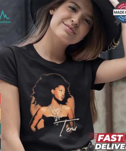 Official Tems Born In The Wild Tour 2024 T shirt