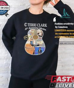 Official Terri Clark 30th Anniversary Collection Signature T Shirt