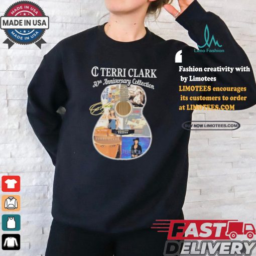Official Terri Clark 30th Anniversary Collection Signature T Shirt