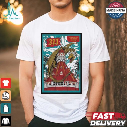 Official The 311 August 25th, 2024 Show San Diego, CA Poster Shirt