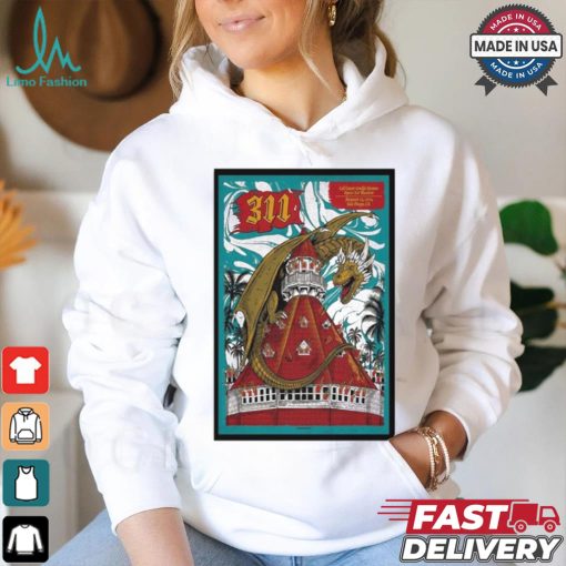 Official The 311 August 25th, 2024 Show San Diego, CA Poster Shirt
