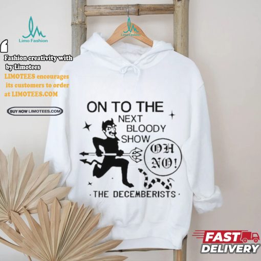 Official The Decemberists Oh No Shirt