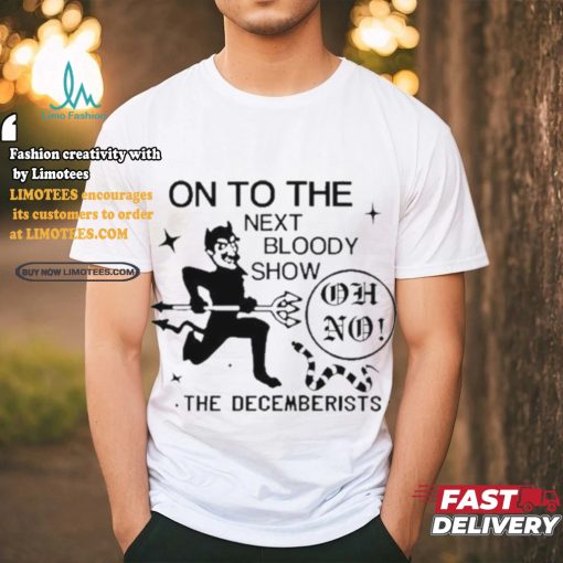 Official The Decemberists Oh No Shirt