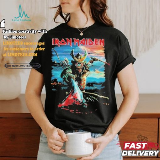 Official The Future Past 2024 World Tour Senjutsu Mount Fuji In Japan Iron Maiden Tour Runs T Shirt