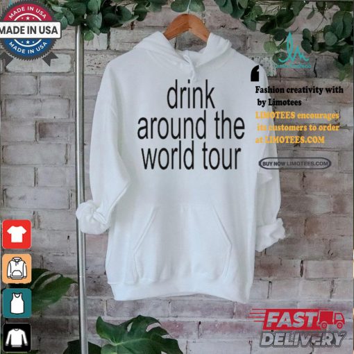 Official The Lost Bros Drink Around The World Tour Brat Summer t shirt