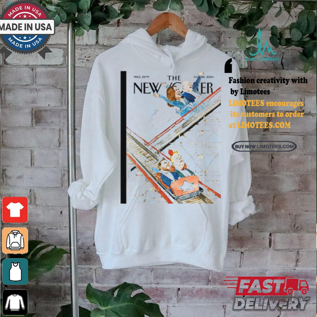 Official The New Yorker Barry Blitt’s Roller Coaster Aug 26 2024 Poster shirt Official The New Yorker Barry Blitt’s Roller Coaster Aug 26 2024 Poster shirt