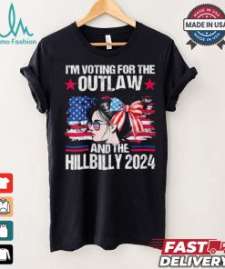 Official The Outlaw And Hill 2024 I’m Voting For The Outlaw And The Hillbilly American Girl 2024 T shirt