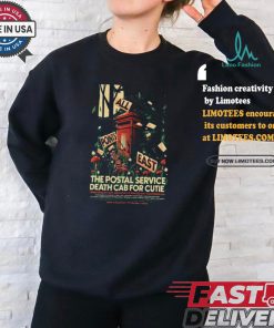Official The Postal Service And Death Cab For Cutie Aug 25 2024 Victoria Park in London UK Poster Shirt