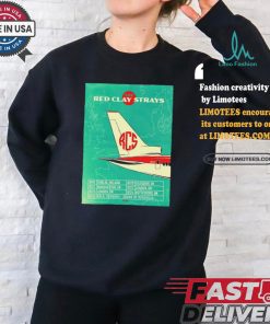 Official The Red Clay Strays X Soundwaves Creative Tour August 2024 Poster shirt