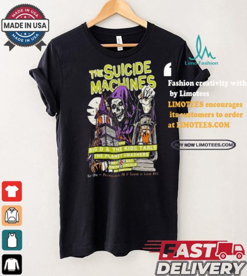 Official The Suicide Machines Sep 13 2024 Theatre Of Living Arts in Philadelphia PA Poster Shirt