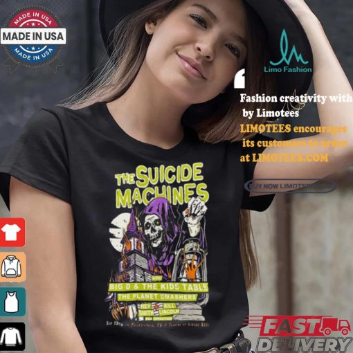 Official The Suicide Machines Sep 13 2024 Theatre Of Living Arts in Philadelphia PA Poster Shirt