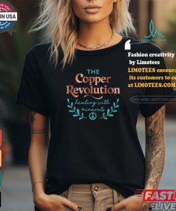 Official The copper revolution healing with minerals T shirt