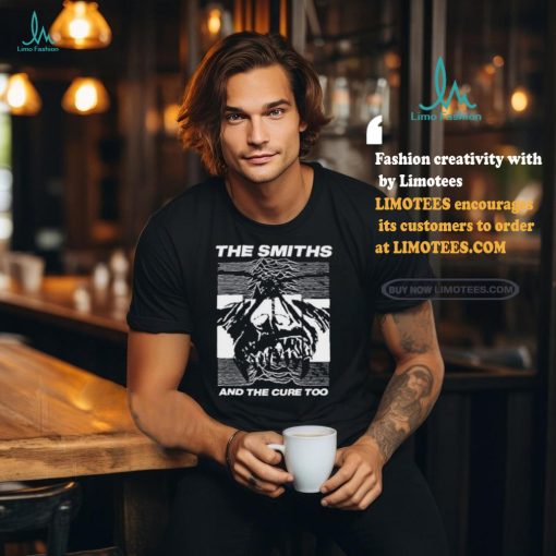 Official The smiths and the cure too pretty hate machine T shirt