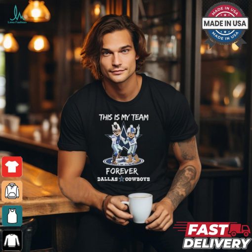 Official This Is My Team Forever Dallas Cowboys Mascot Shirt