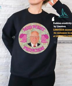 Official Tim Walz Midwest Princess Funny Shirt