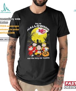 Official Time For Halloween Kansas City Chiefs And The Love For Chiefs Unisex T Shirt