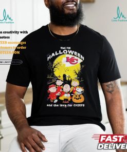 Official Time For Halloween Kansas City Chiefs And The Love For Chiefs Unisex T Shirt
