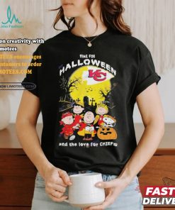 Official Time For Halloween Kansas City Chiefs And The Love For Chiefs Unisex T Shirt