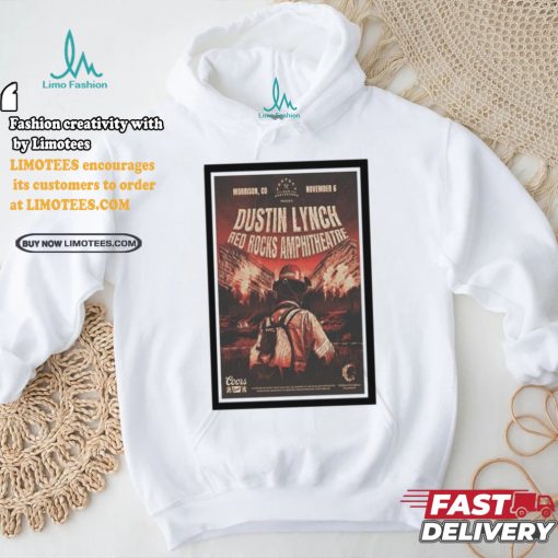 Official Tour Poster Dustin Lynch In Morrison, CO On November 6 2024 T Shirt