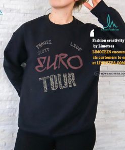 Official Travis Scott Live Euro Tour 2024 T Shirt