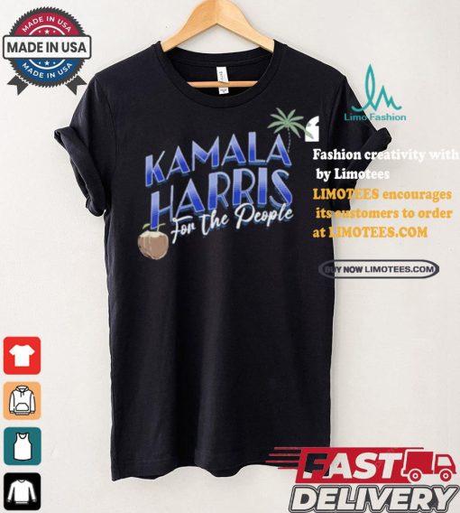 Official True Blue Hq Shop Coconut Kamala Harris For The People Shirt
