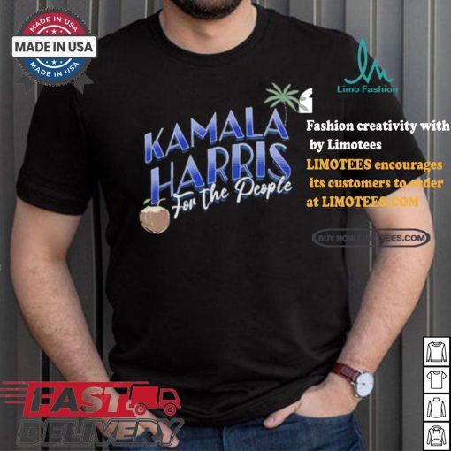 Official True Blue Hq Shop Coconut Kamala Harris For The People Shirt
