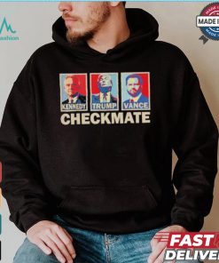 Official Trump Vance Kennedy Checkmate 2024 Election Republican Checkmate Conserve The Win T shirt