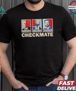 Official Trump Vance Kennedy Checkmate 2024 Election Republican Checkmate Conserve The Win T shirt