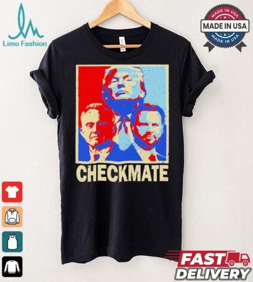 Official Trump Vance Kennedy Checkmate 2024 Election Republican Graphic T Shirt