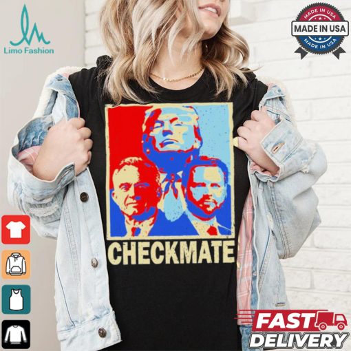 Official Trump Vance Kennedy Checkmate 2024 Election Republican Graphic T Shirt