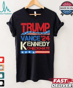 Official Trump Vance Kennedy Checkmate 2024 Vintage T Shirt