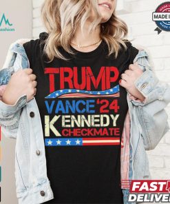 Official Trump Vance Kennedy Checkmate 2024 Vintage T Shirt