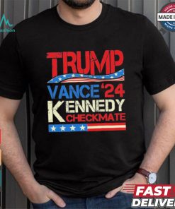 Official Trump Vance Kennedy Checkmate 2024 Vintage T Shirt