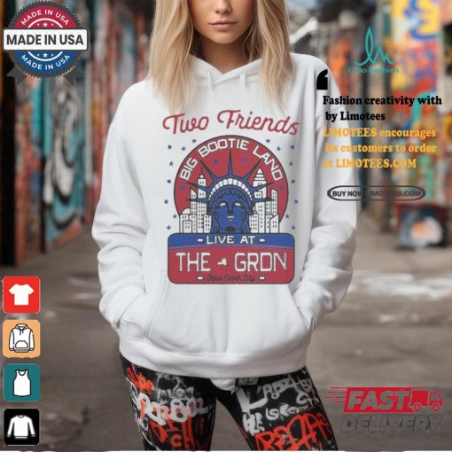 Official Two friends statue of liberty T shirt