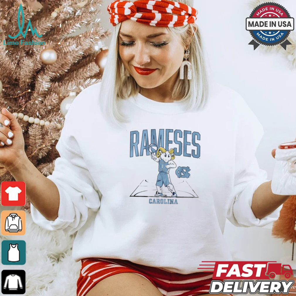 Official UNC Basketball Rameses Carolina Mascot Painting t shirt Official UNC Basketball Rameses Carolina Mascot Painting t shirt