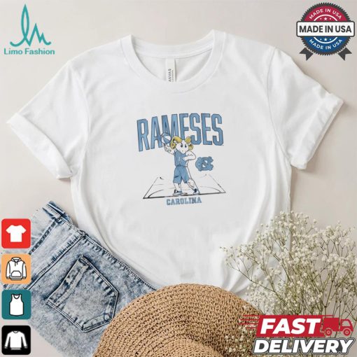 Official UNC Basketball Rameses Carolina Mascot Painting t shirt