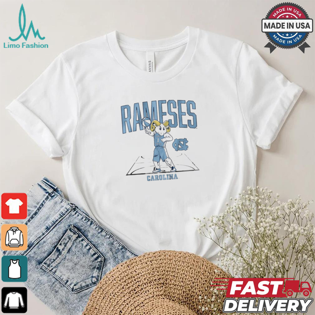Official UNC Basketball Rameses Carolina Mascot Painting t shirt Official UNC Basketball Rameses Carolina Mascot Painting t shirt