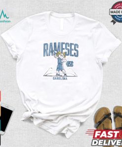 Official UNC Basketball Rameses Carolina Mascot Painting t shirt